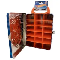 Container pentru mașini Mattel Hot Wheels HWCC2-23S / / Yellow Gray photo 2