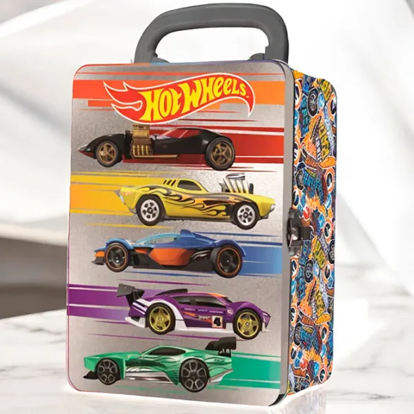 Контейнер для машинок Mattel Hot Wheels HWCC2-23S  / / Желтый Серый photo 6 Контейнер для машинок Mattel Hot Wheels HWCC2-23S  / / Желтый Серый photo 6