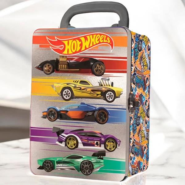 Контейнер для машинок Mattel Hot Wheels HWCC2-23S  / / Желтый Серый photo 6 Контейнер для машинок Mattel Hot Wheels HWCC2-23S  / / Желтый Серый photo 6