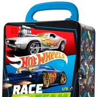 Container pentru mașini Mattel Hot Wheels HWCC2-23K / / Green Black photo 2