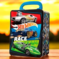 Container pentru mașini Mattel Hot Wheels HWCC2-23K / / Green Black photo 6