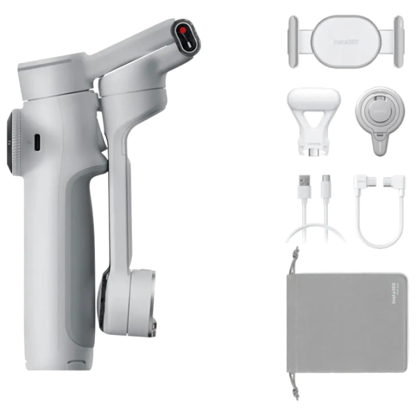 Stabilizator Insta360 Flow 2 Pro Creator Kit Bluetooth / Gray photo 7