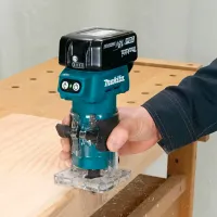 Maşina de frezat Makita DRT52Z 580 W / Blue photo 3