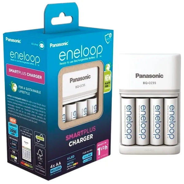 Încărcător pentru baterii Panasonic Smart-Quick   / 5 buc. photo 2