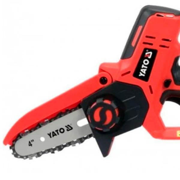 Цепная пила Yato YT828135 аккумуляторный/ Красный photo 4