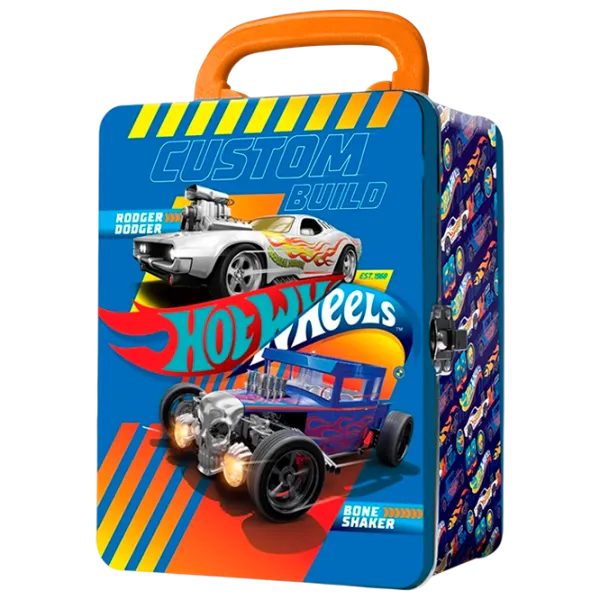 Контейнер для машинок Mattel Hot Wheels HWCC2-23B  / / Серый Синий photo 1 Контейнер для машинок Mattel Hot Wheels HWCC2-23B  / / Серый Синий photo 1