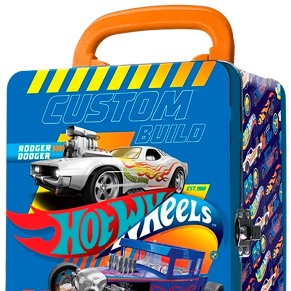 Контейнер для машинок Mattel Hot Wheels HWCC2-23B  / / Серый Синий photo 2 Контейнер для машинок Mattel Hot Wheels HWCC2-23B  / / Серый Синий photo 2