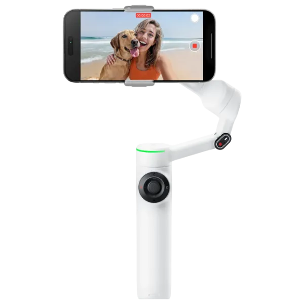 Stabilizator Insta360 Flow 2 Pro Creator Kit Bluetooth / White photo 1