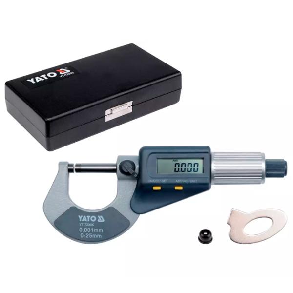 Micrometru Yato YT72305 Gray / Digital photo 3