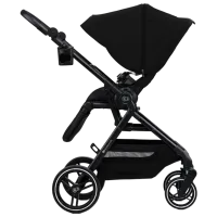 Детская коляска KinderKraft YOXI 2in1 KSYOXI00BLK2000/ Черный photo 3