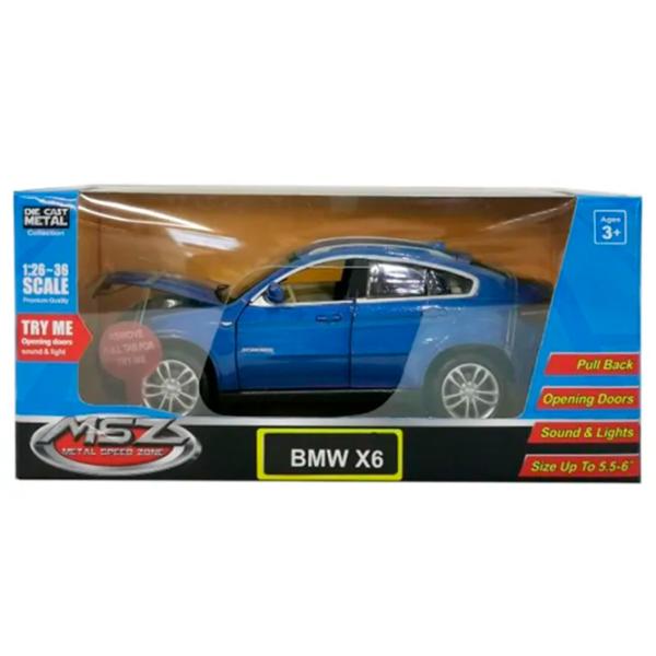 Mașină MSZ BMW X6 68250A  / / Gray Multicolor photo 5