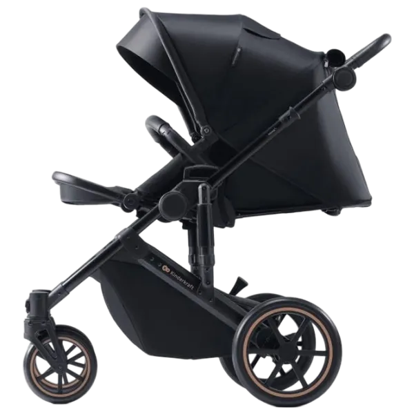 Cărucior pentru copil KinderKraft Prime 2 2 in 1 5902533922895/ Black photo 2
