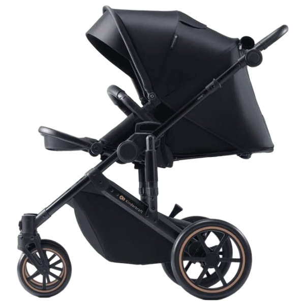 Cărucior pentru copil KinderKraft Prime 2 2 in 1 5902533922895/ Black photo 2