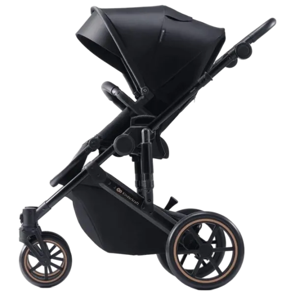 Cărucior pentru copil KinderKraft Prime 2 2 in 1 5902533922895/ Black photo 3