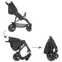 Cărucior pentru copil Hauck Uptown Duo 4007923512180/ Black photo 3