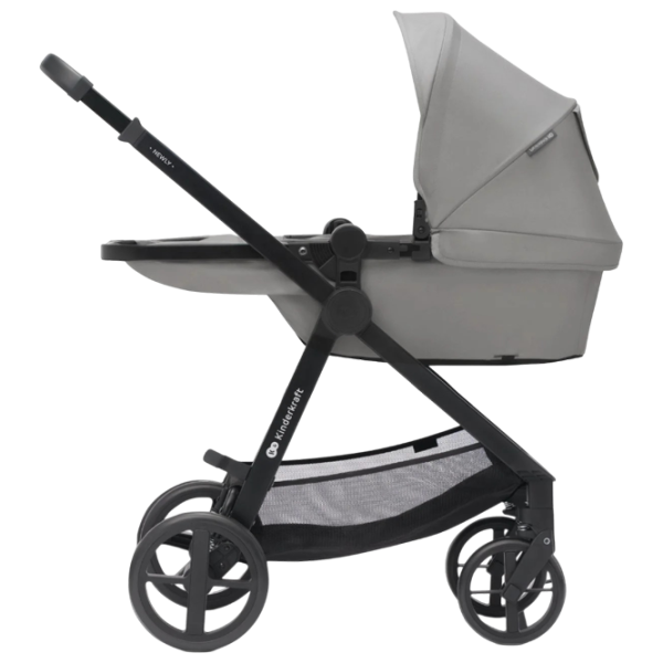 Cărucior pentru copil KinderKraft Newly 4in1 Mink Pro KSNEWL00GRY400I/ Gray photo 2 Cărucior pentru copil KinderKraft Newly 4in1 Mink Pro KSNEWL00GRY400I/ Gray photo 2