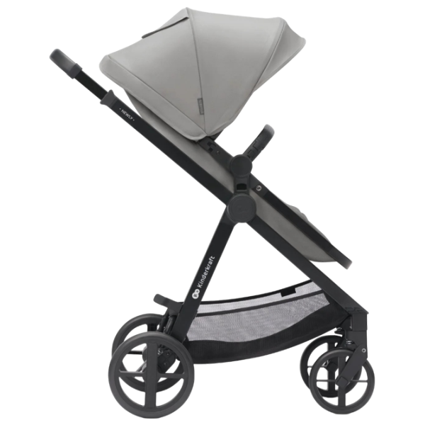 Cărucior pentru copil KinderKraft Newly 4in1 Mink Pro KSNEWL00GRY400I/ Gray photo 4 Cărucior pentru copil KinderKraft Newly 4in1 Mink Pro KSNEWL00GRY400I/ Gray photo 4