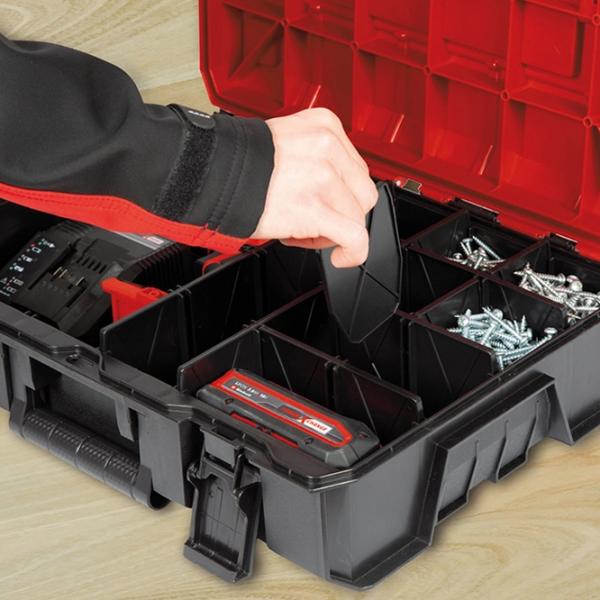 Delimitatoare pentru cutie Einhell E-CASE S-F 9 Plastic photo 2