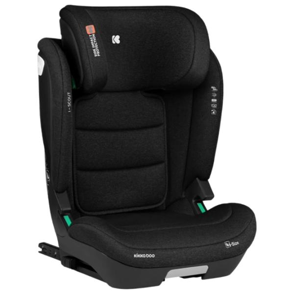 Scaun auto Kikka Boo i-Scout i-SIZE  3.5 ani - 12 ani / 36 kg / Black photo 1 Scaun auto Kikka Boo i-Scout i-SIZE  3.5 ani - 12 ani / 36 kg / Black photo 1