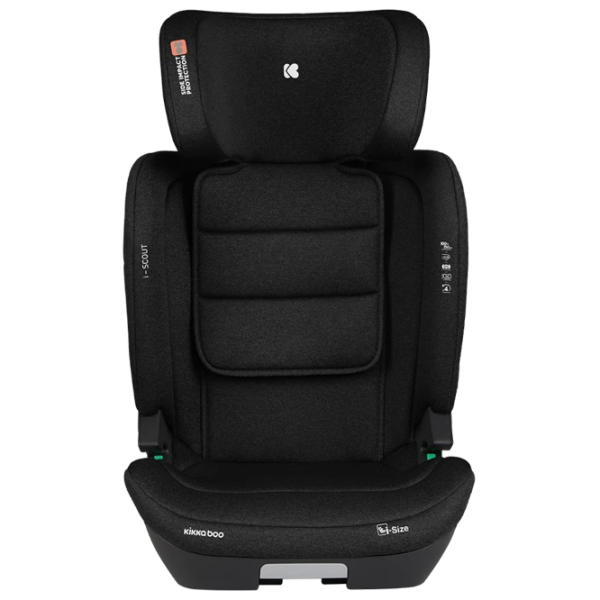 Scaun auto Kikka Boo i-Scout i-SIZE  3.5 ani - 12 ani / 36 kg / Black photo 3 Scaun auto Kikka Boo i-Scout i-SIZE  3.5 ani - 12 ani / 36 kg / Black photo 3