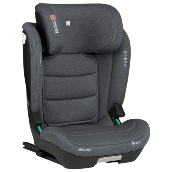 Scaun auto Kikka Boo i-Scout i-SIZE  3.5 ani - 12 ani / 36 kg / Dark Gray photo 1 Scaun auto Kikka Boo i-Scout i-SIZE  3.5 ani - 12 ani / 36 kg / Dark Gray photo 1