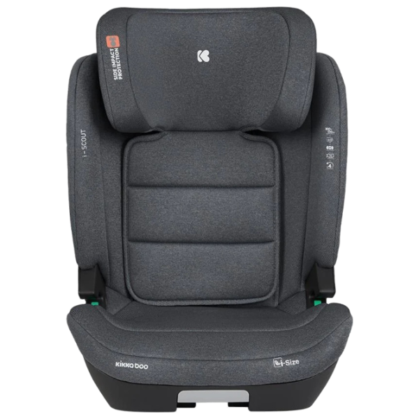 Scaun auto Kikka Boo i-Scout i-SIZE  3.5 ani - 12 ani / 36 kg / Dark Gray photo 2 Scaun auto Kikka Boo i-Scout i-SIZE  3.5 ani - 12 ani / 36 kg / Dark Gray photo 2