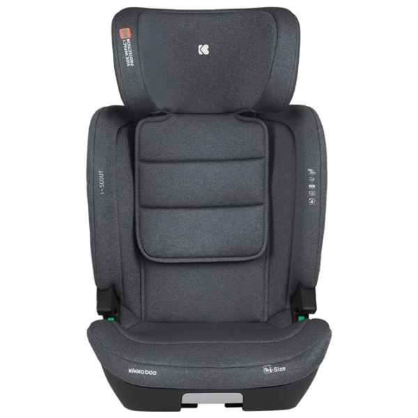 Scaun auto Kikka Boo i-Scout i-SIZE  3.5 ani - 12 ani / 36 kg / Dark Gray photo 3 Scaun auto Kikka Boo i-Scout i-SIZE  3.5 ani - 12 ani / 36 kg / Dark Gray photo 3