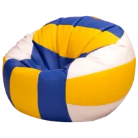 Кресла мешки Bean Bag BB BM0546 XL Искусственная кожа / Пенополистирол / Желтый