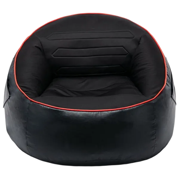 Fotoliu Bean Bag BB Rocket XL Piele artificială / Polistiren expandat / Black photo 2