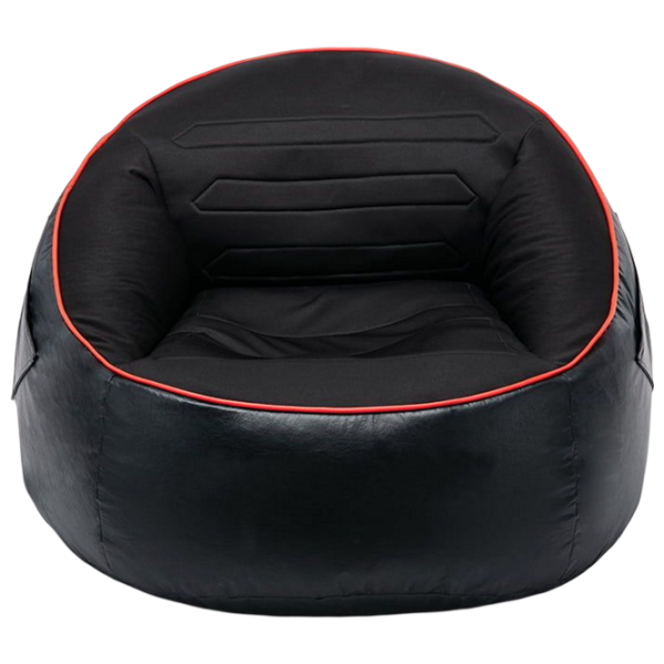 Fotoliu Bean Bag BB Rocket XL Piele artificială / Polistiren expandat / Black photo 2