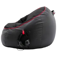 Fotoliu Bean Bag BB Rocket XL Piele artificială / Polistiren expandat / Black photo 3