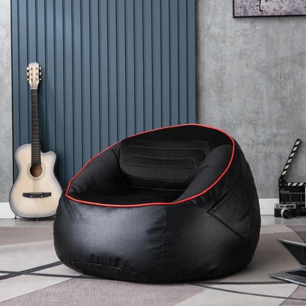 Fotoliu Bean Bag BB Rocket XL Piele artificială / Polistiren expandat / Black photo 4