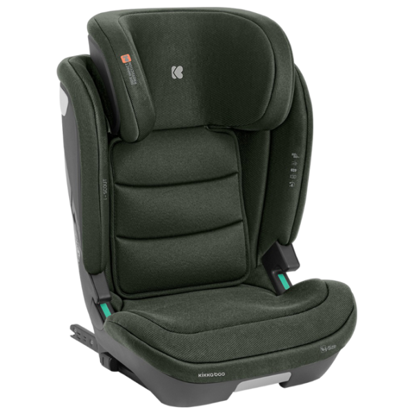 Детское автокресло Kikka Boo i-Scout i-SIZE  3.5 года - 12 лет / 36 кг / Зеленый photo 1