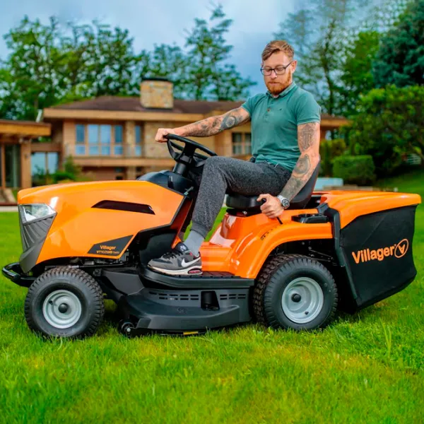 Газонокосилка бензиновая Villager VT 1025 HD Twin Самоход photo 3