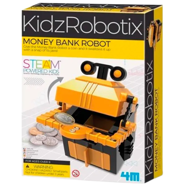 Jucărie interactivă 4M Robots KidzRobotix 00-03422 8+ / Multicolor Multicolor photo 1