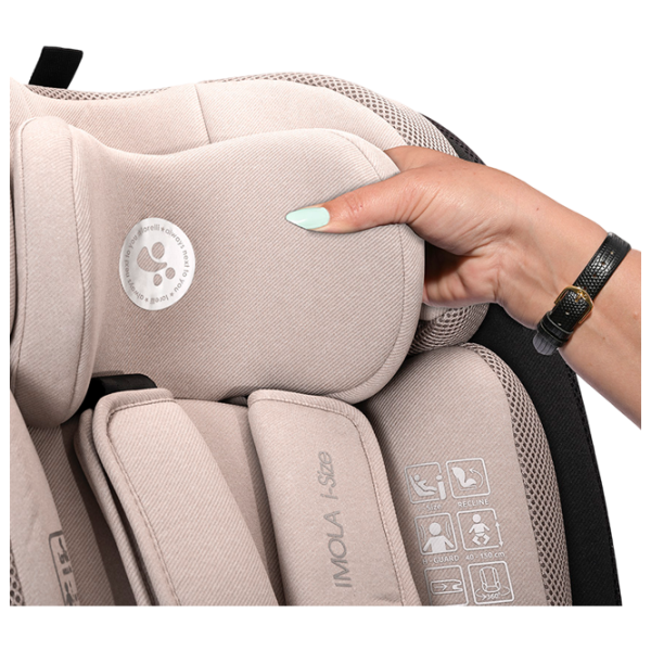 Scaun auto Lorelli Imola i-Size  0 luni - 12 ani / 36 kg / Gray photo 4