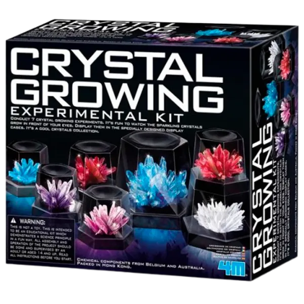 Jucărie interactivă 4M Experimental Kit Crystal Growing Experimental Kit 00-03915 10+ / Multicolor Multicolor photo 1