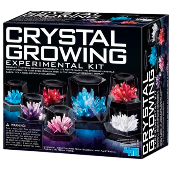Jucărie interactivă 4M Experimental Kit Crystal Growing Experimental Kit 00-03915 10+ / Multicolor Multicolor photo 1