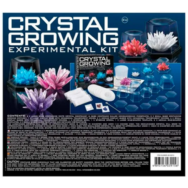 Jucărie interactivă 4M Experimental Kit Crystal Growing Experimental Kit 00-03915 10+ / Multicolor Multicolor photo 5