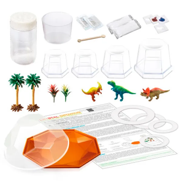 Jucărie interactivă 4M Terrarium Dino Crystal Terrarium 00-03926 10+ / Multicolor Multicolor photo 2