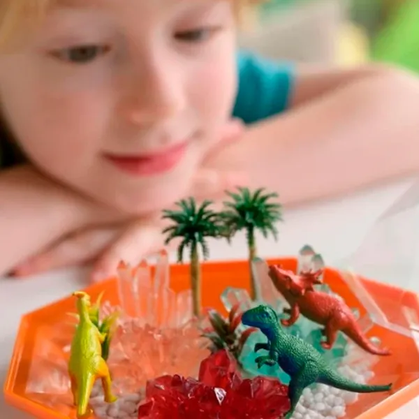Jucărie interactivă 4M Terrarium Dino Crystal Terrarium 00-03926 10+ / Multicolor Multicolor photo 4