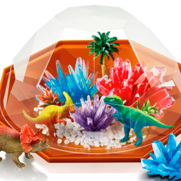 Jucărie interactivă 4M Terrarium Dino Crystal Terrarium 00-03926 10+ / Multicolor Multicolor photo 5
