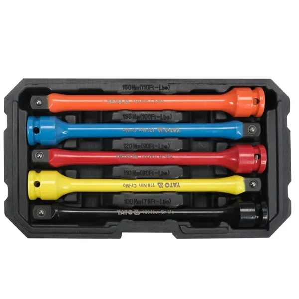 Set de extensii de impact Yato YT10567  Cantitatea în set - 5 photo 2