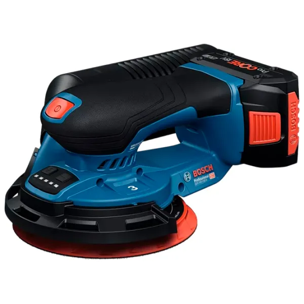 Șlefuitor Bosch EX 18V-150-3 Cu excentric / / Blue photo 2 Șlefuitor Bosch EX 18V-150-3 Cu excentric / / Blue photo 2