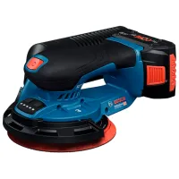 Шлифовальная машина Bosch EX 18V-150-3 Эксцентриковая / / Синий photo 2