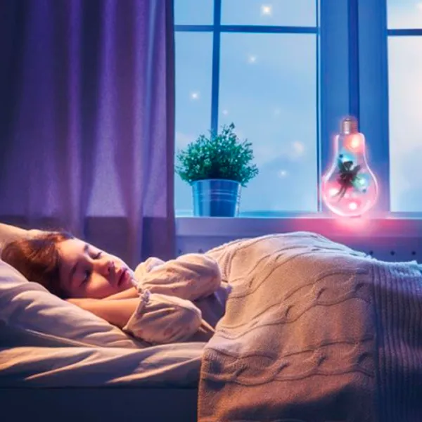 Jucărie interactivă 4M Fairy light bulb KidzMaker 00-04772 5+ / Multicolor Multicolor photo 4