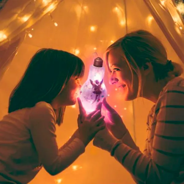 Jucărie interactivă 4M Fairy light bulb KidzMaker 00-04772 5+ / Multicolor Multicolor photo 5