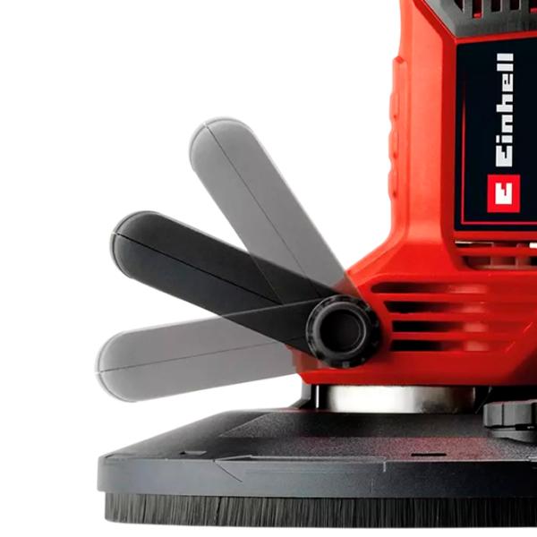 Șlefuitor Einhell TC-DWS 225 Pentru pereți / 1220 W / Red photo 2