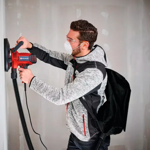 Șlefuitor Einhell TC-DWS 225 Pentru pereți / 1220 W / Red photo 7