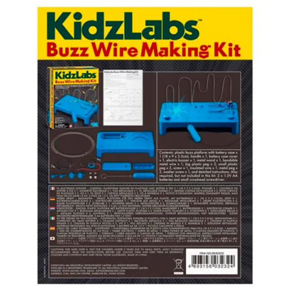 Jucărie interactivă 4M KidzLabs Wire Making Kit 00-03232 8+ / Blue Blue photo 2